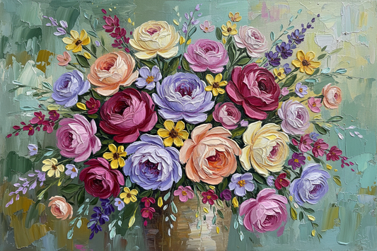 Why Original Floral Paintings Are the Secret to a Home That Feels Alive - Netty Paints