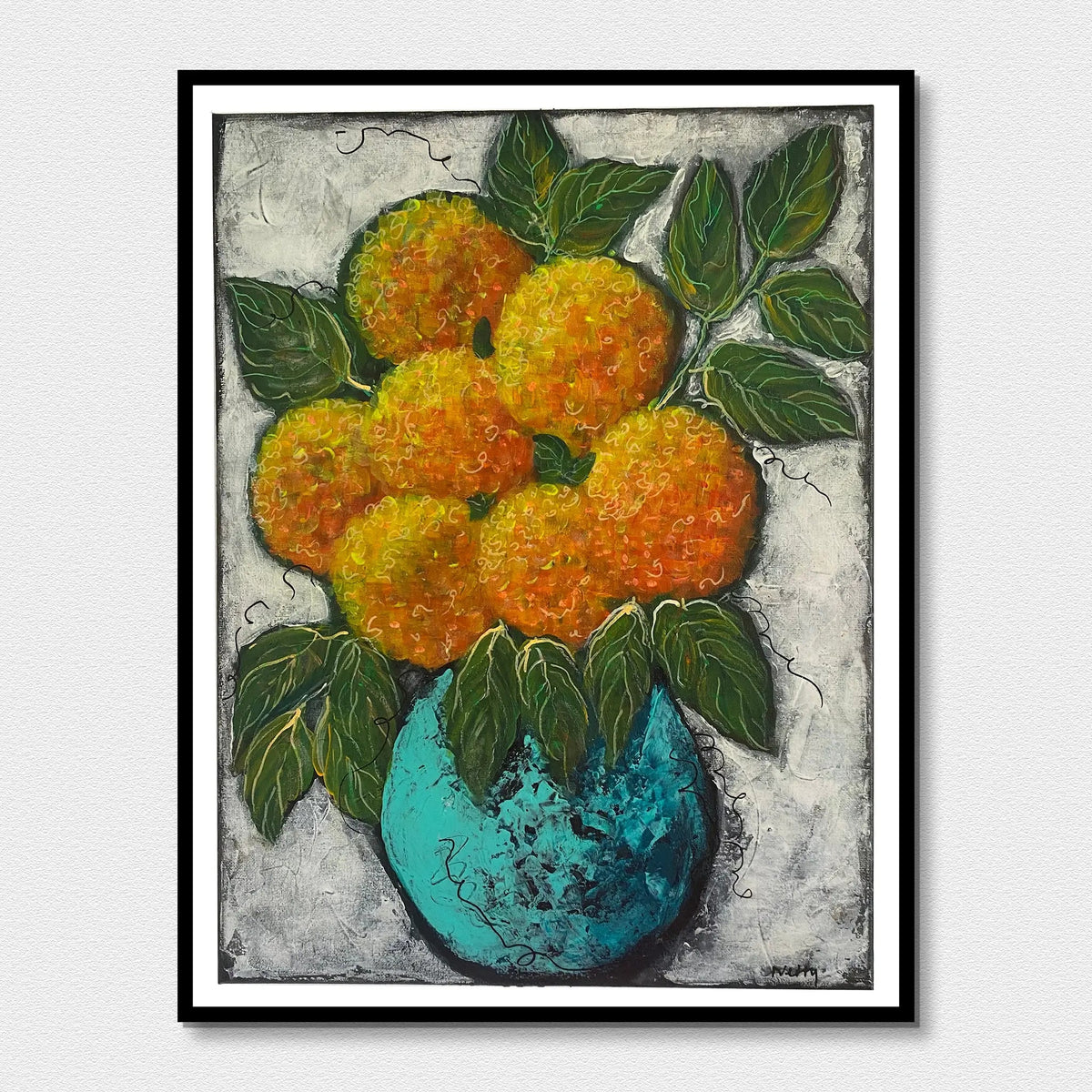 Orange Bloom - Netty Paints