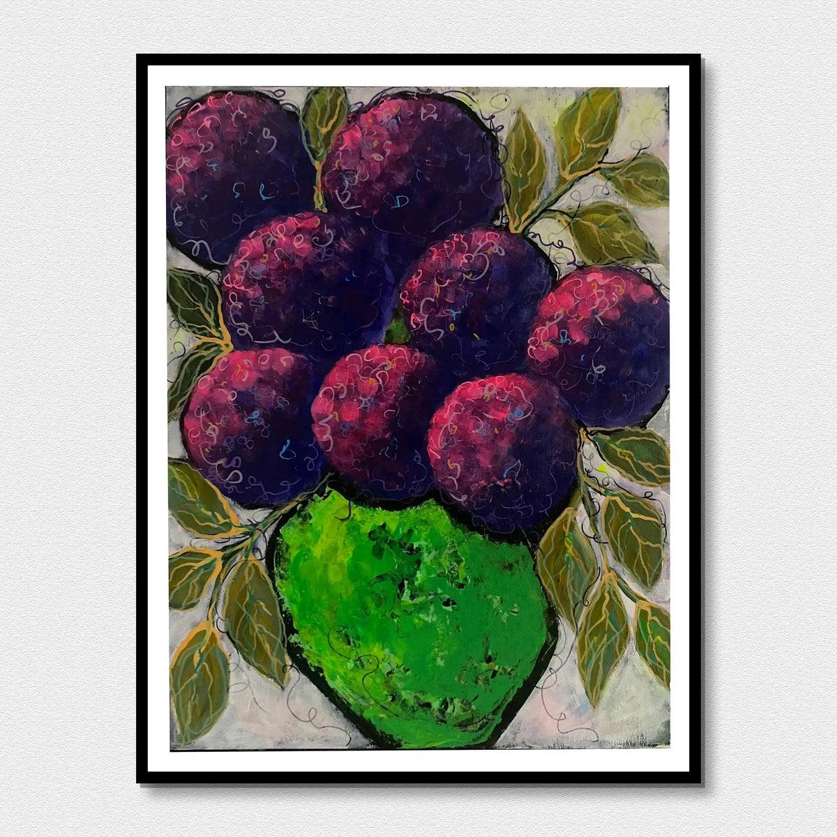 Purple Haze - Netty Paints_Acrylic Floral Paint