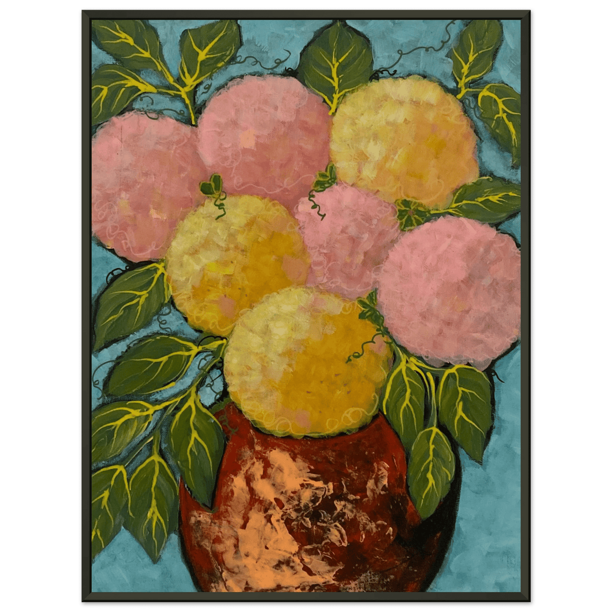 Yellow Sunshine - Fine Arts Prints for Wall - Netty Paints
