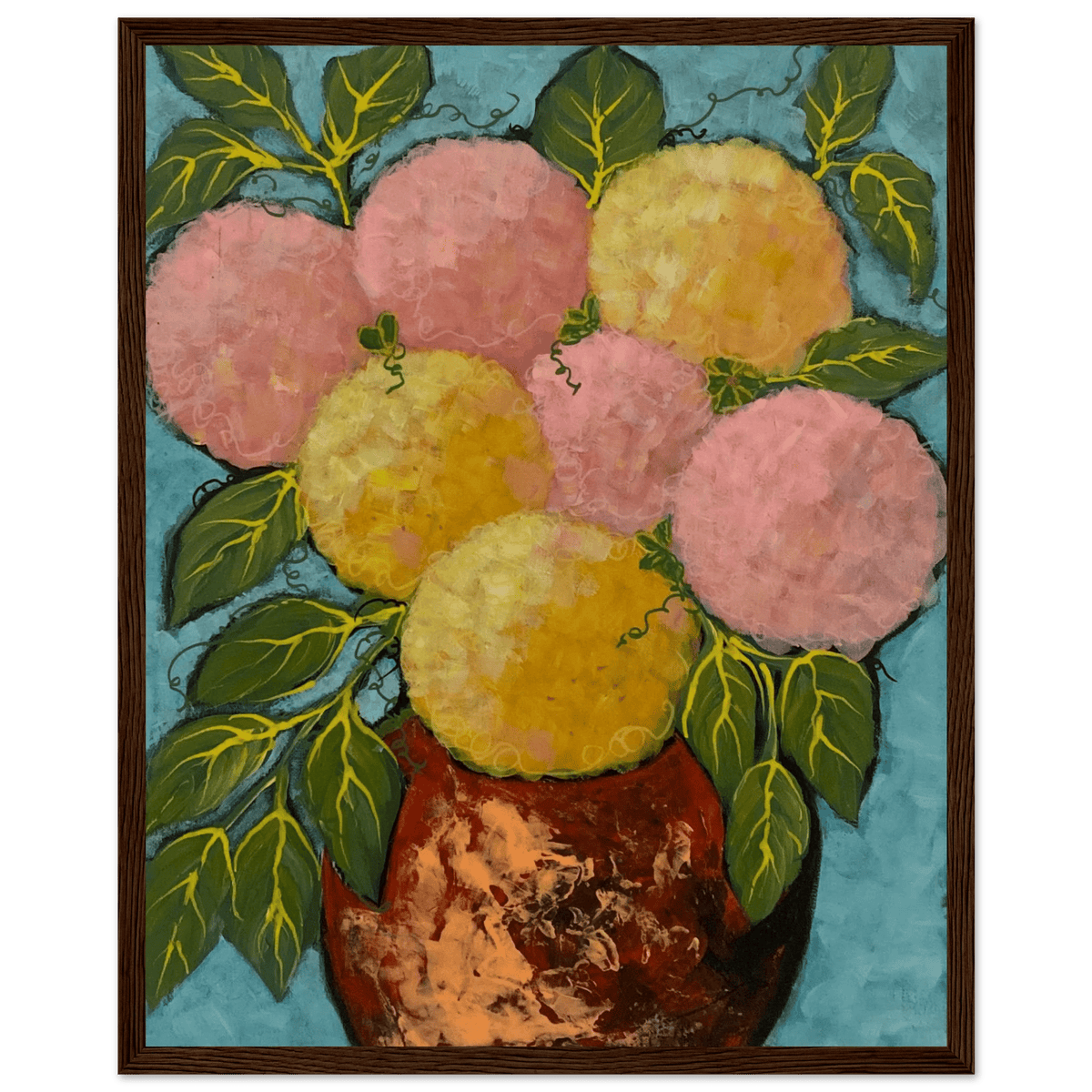 Yellow Sunshine - Fine Arts Prints for Wall - Netty Paints
