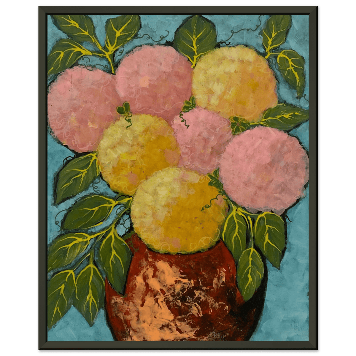Yellow Sunshine - Fine Arts Prints for Wall - Netty Paints