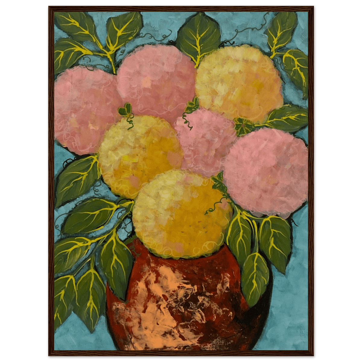 Yellow Sunshine - Fine Arts Prints for Wall - Netty Paints