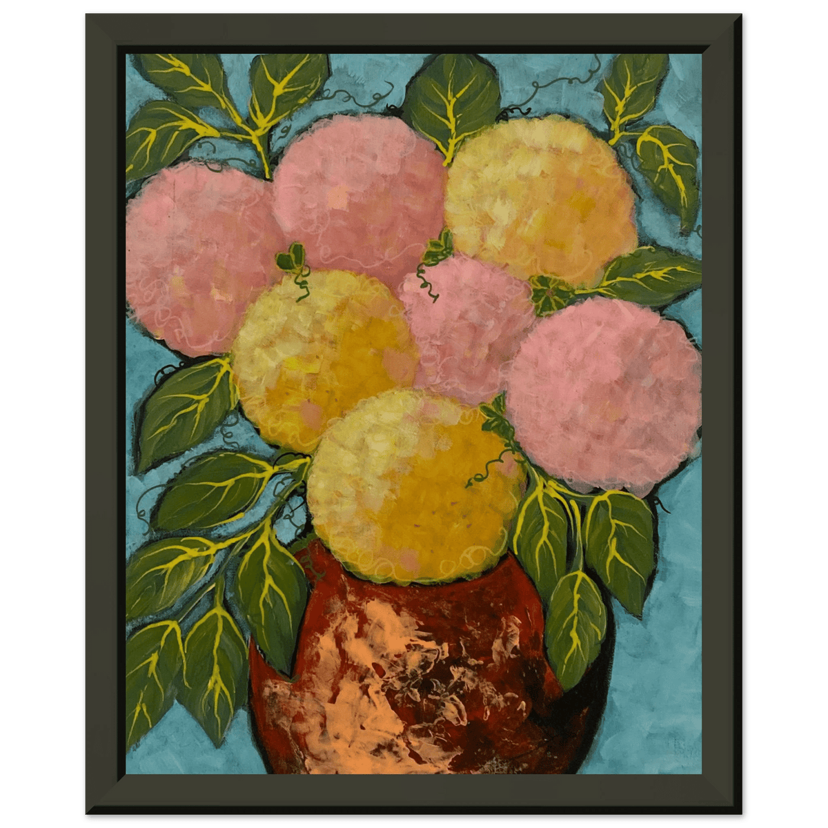 Yellow Sunshine - Fine Arts Prints for Wall - Netty Paints