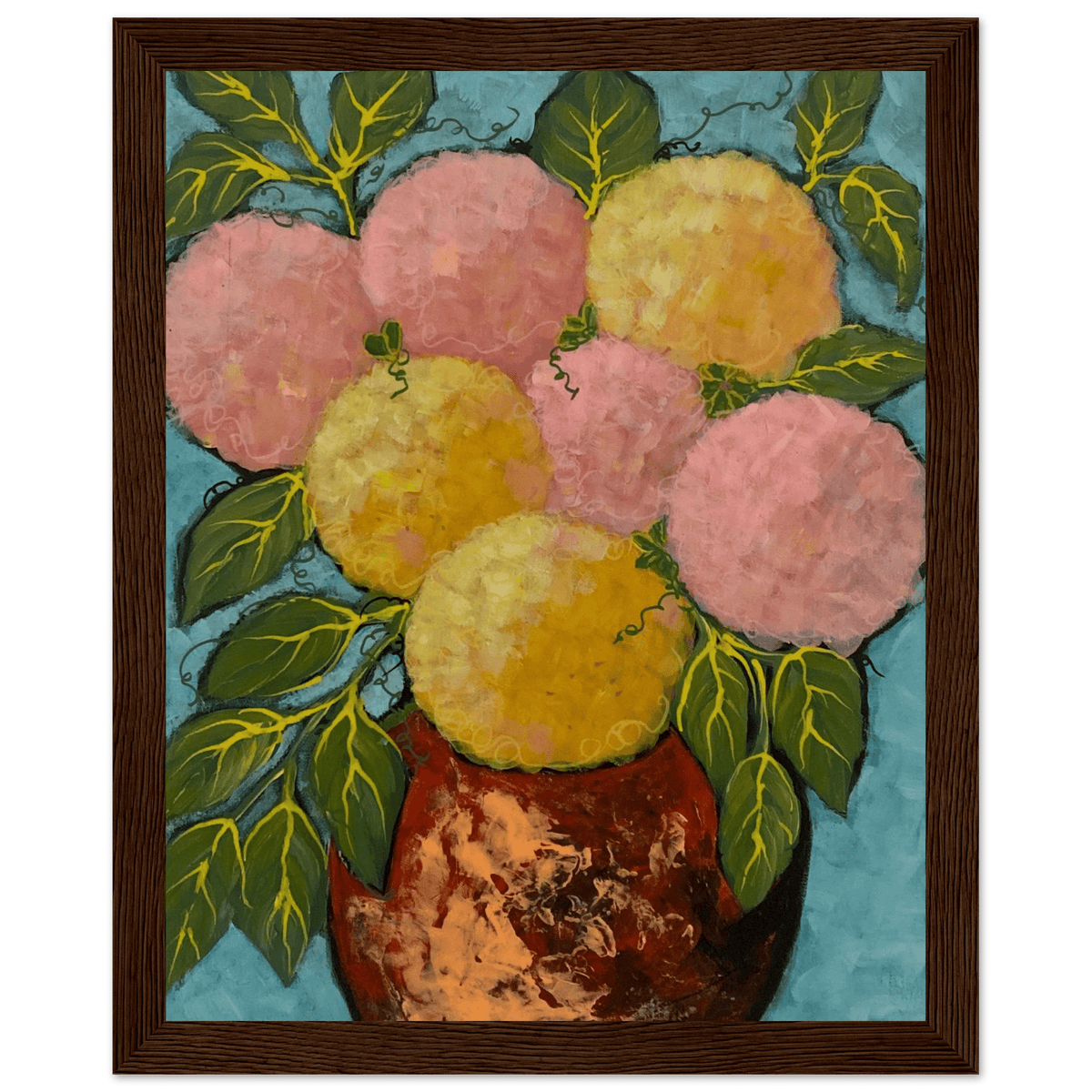 Yellow Sunshine - Fine Arts Prints for Wall - Netty Paints